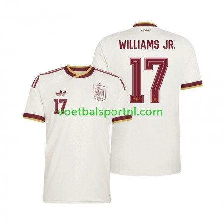 Spanje Nico Williams 17 Uit Shirt World Cup 2026